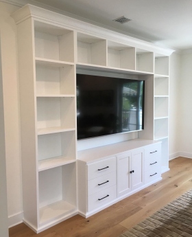 Custom Entertainment Units | Portland Closet Company