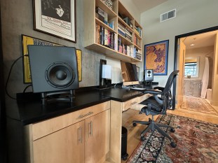 Custom Home Office Design and Cabinets