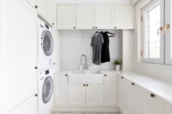 Custom Laundry Room Cabinets and Storage