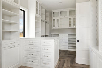 Custom-Walk-in-Closet-with-Raised-Panel-White-1