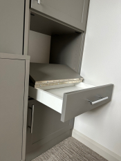 Home Office Murphy Bed in Craft Room