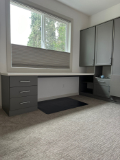 Home Office Murphy Bed in Craft Room