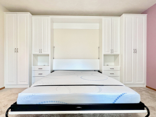 Raised Panel Murphy Bed