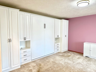 Raised Panel Murphy Bed