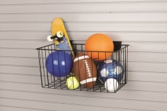 Large Basket for Slat Walls Large Basket for Slat Walls