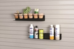 Spray Can Rack for Slat Walls Spray Can Rack for Slat Walls