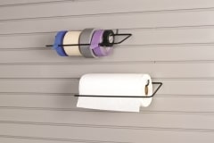 Tape/Towel Rack for Slat Walls Tape/Towel Rack for Slat Walls