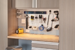 Driftwood Work Bench
