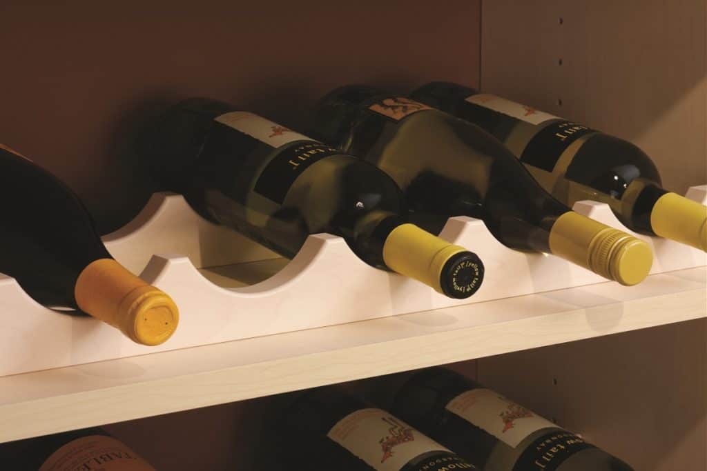 Wine Storage on Shelf