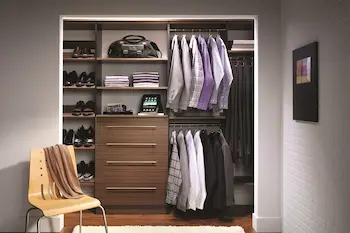 Custom closet built Portland Closet Company. Find out how to organize your closet with these experts tips.