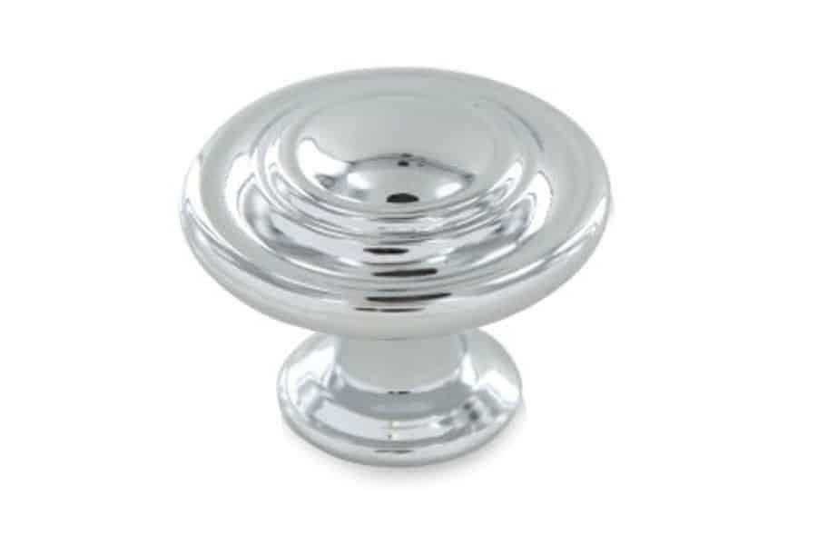 1307 Chrome Circle Knob