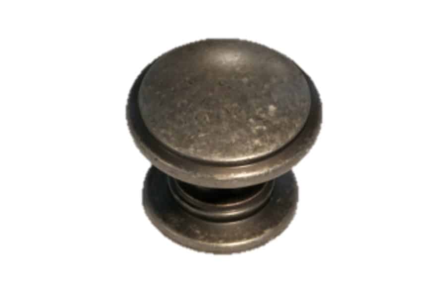 1318 Weathered Iron Circle Knob