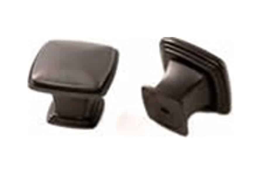 9523 Oil Rubbed Bronze Square Knob