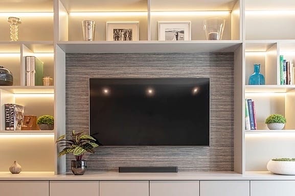 Custom Lighting for Media Center