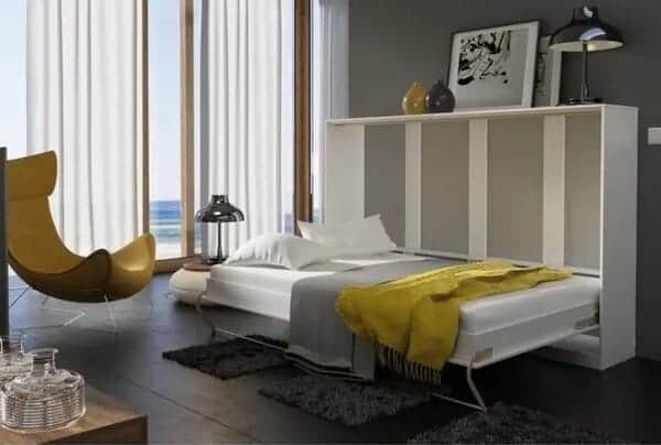 Horizonal Side Tilt Wall Murphy Bed