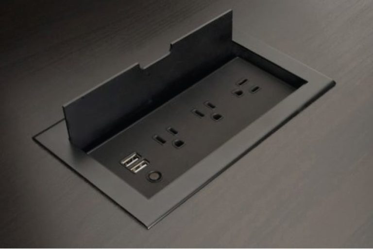 Power Grommet Entertainment Center