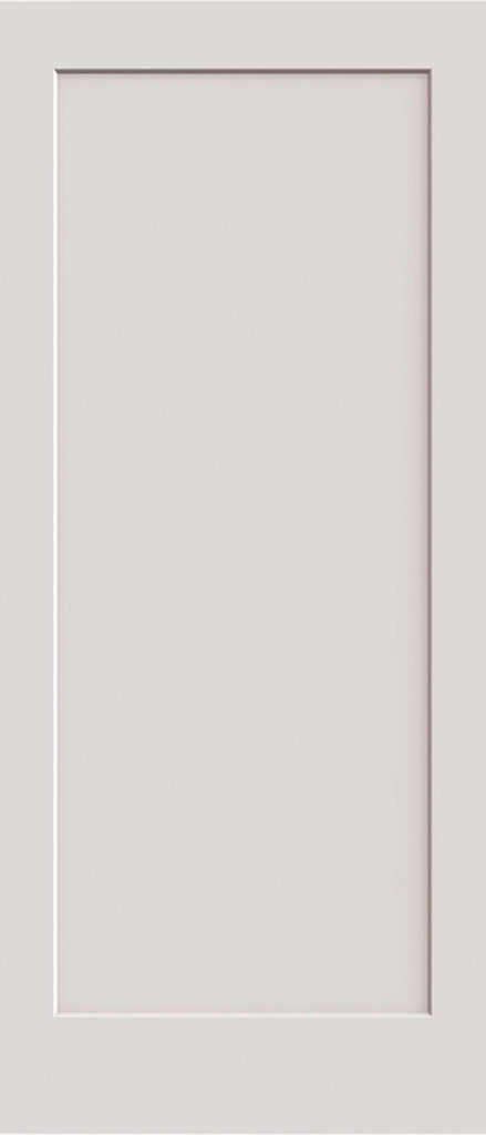 Single Panel Shaker Flat Panel Smooth Closet Door