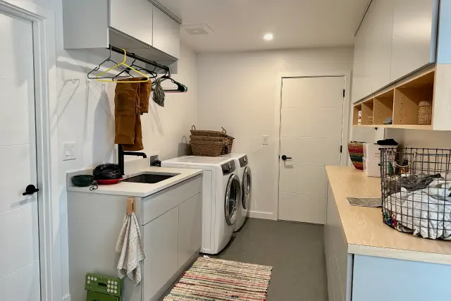 Laundry organization options