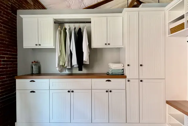 Laundry storage area