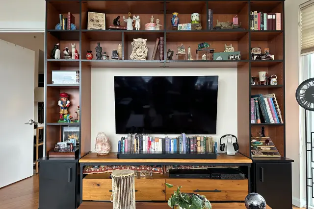 Media display area