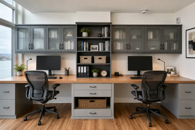 Shared home office space