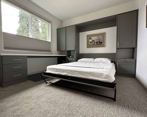 Home Office Murphy Bed in Craft Room scaled